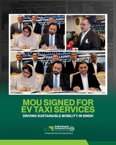 MOU SIGNED FOR EV TAXI